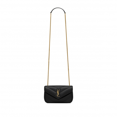 YSL LOULOU MINI IN LAMBSKIN 821749AAEAX1000 (20*12*5cm)